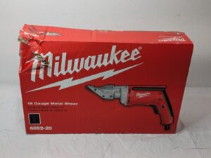 Milwaukee 18 Gauge Metal Shear 6852-20