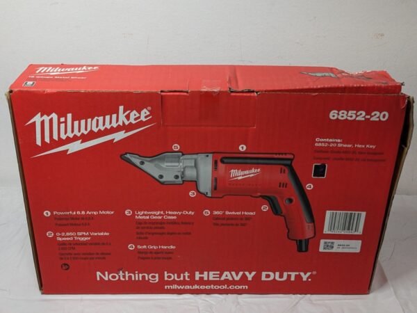 Milwaukee 18 Gauge Metal Shear 6852-20
