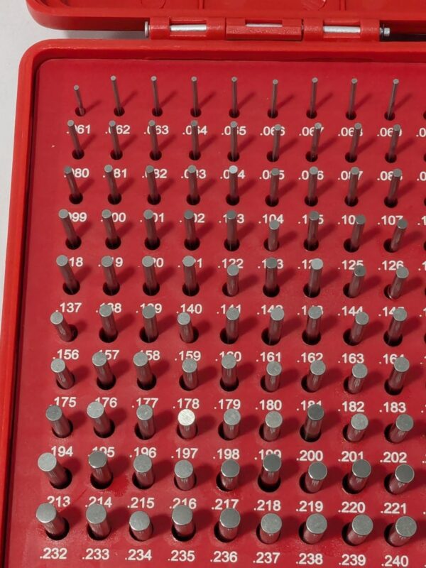 MHC Class ZZ Plug Gage Set: 0.061 to 0.25" Range, 190 Pc 616-81116