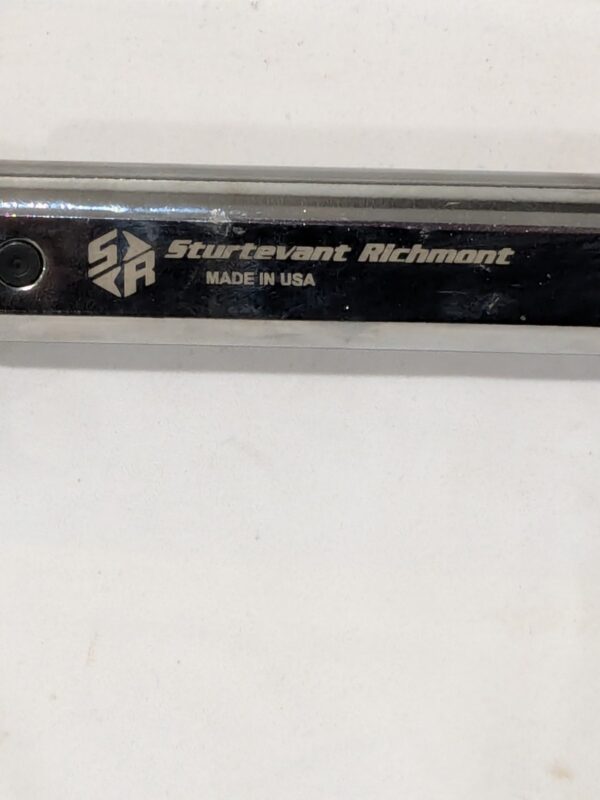 Sturtevant Richmont 3/8" Drive Preset Torque Wrench 14-13/16" OAL 810055