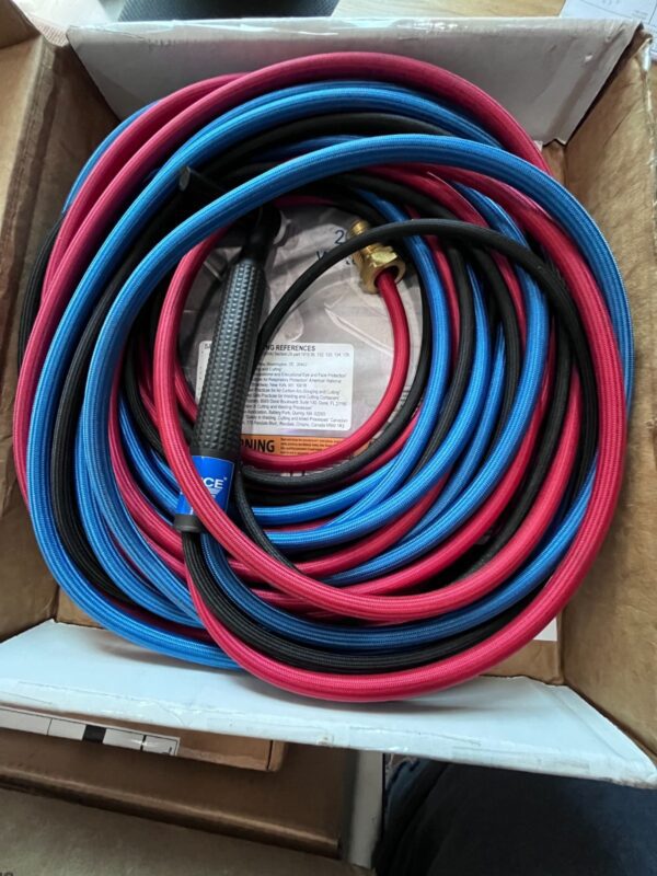 PRO-SOURCE 250 Amp 25' Outfit 20 Water Cooled TIG Welding Torch Kit 20-25-R
