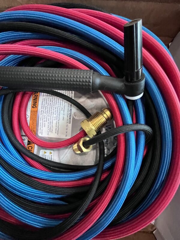 PRO-SOURCE 250 Amp 25' Outfit 20 Water Cooled TIG Welding Torch Kit 20-25-R