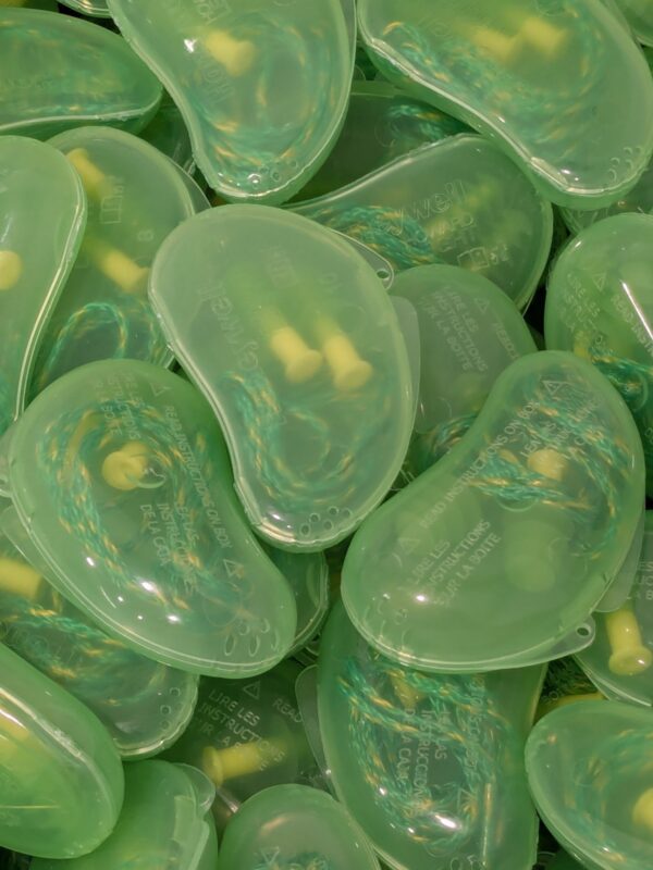 HOWARD LEIGHT Earplug: Rubber, Flanged, No Roll, Corded Qty 188 FUS30S-HP