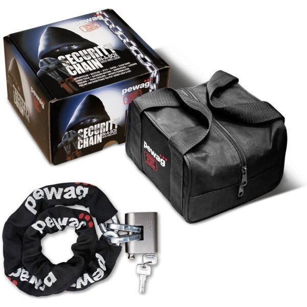 PEWAG 10mm (3/8") x 3ft ANTI-CUT Security Kit w/ VIRO Panzer Lock