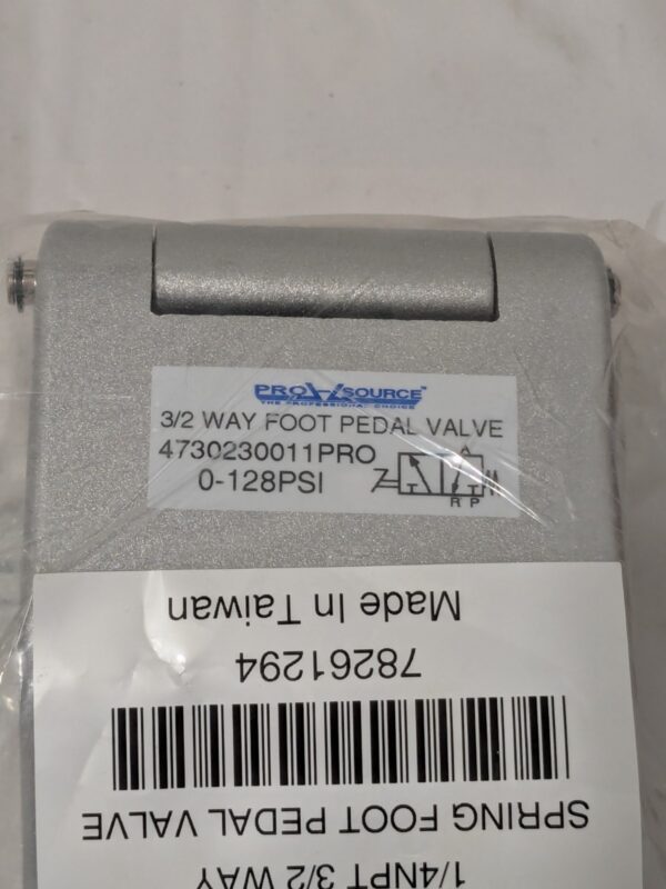 PRO SOURCE Manual Foot Pedal Valve w/ Spring 4730230011PRO