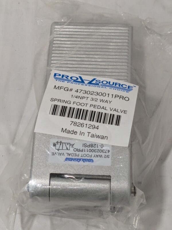 PRO SOURCE Manual Foot Pedal Valve w/ Spring 4730230011PRO