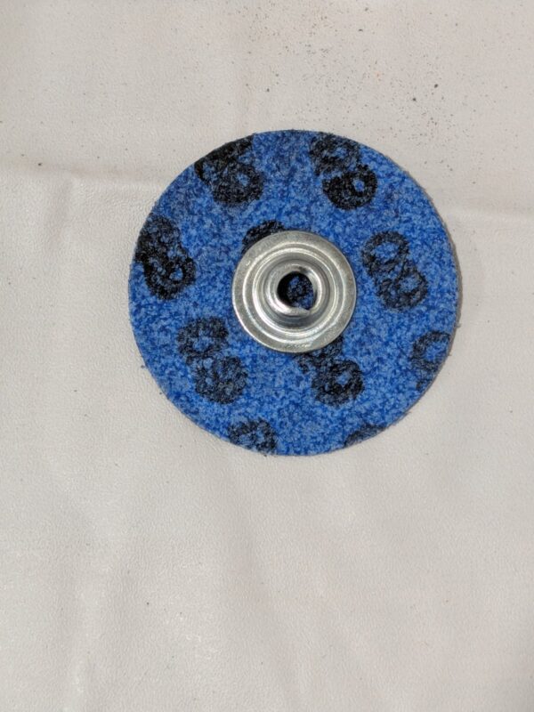 NORTON Quick-Change Disc: Type S, 2" Dia, 60 Grit, ZA Qty 25 66261138634
