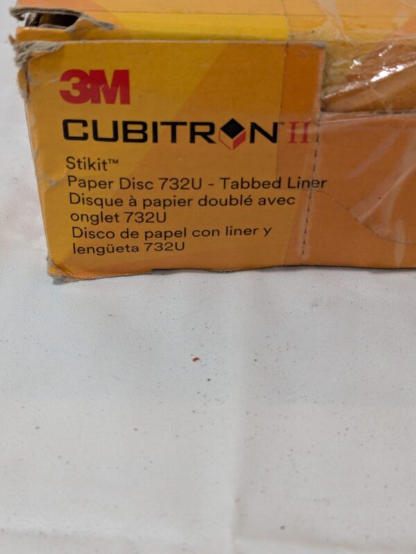 3M 5" Dia PSA Disc: 80 Grit, Premium Ceramic Alumina Qty 50 7100044453