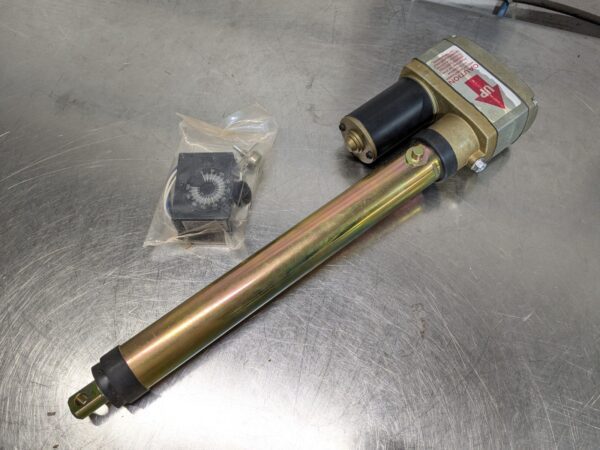 Thomson Ind. Electromechanical Linear Actuator w/ Limit Switch 12" Stroke 110v