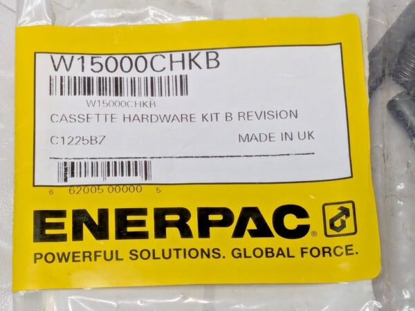 Enerpac Cassette Hardware Kit B Revision W15000CHKB