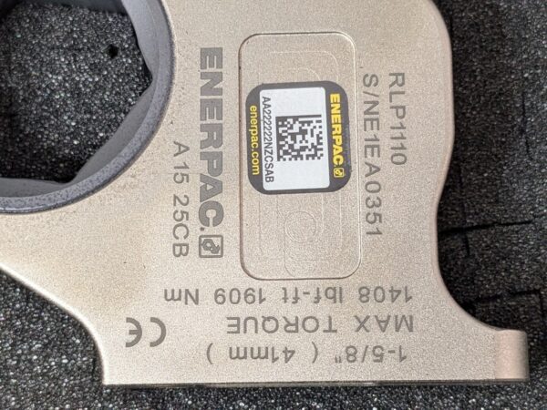 Enerpac RLP1110 RSL1500 Imperial/Metric Cassette 1-5/8" Hexagon AF Size RLP1110