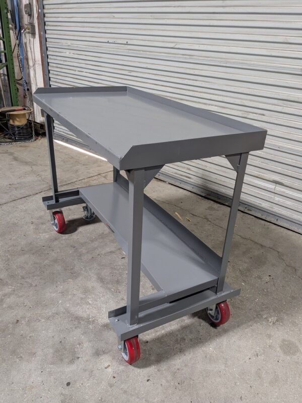 Little Giant Heavy Duty Mobile Work Bench 48" W x 24" D x 36" H 3600 Lb Capacity