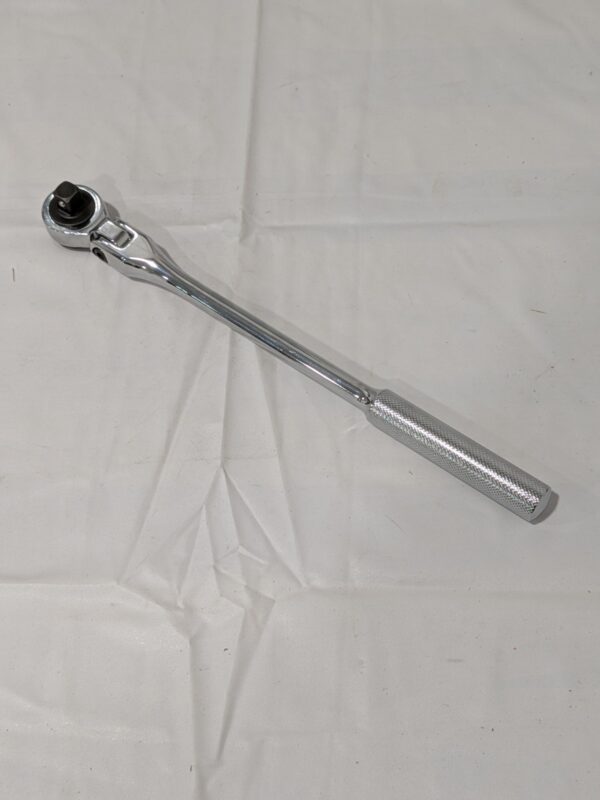 PROTO Quick-Release Ratchet: 3/8" Drive, Round Head 8-1/2" OAL J5257F