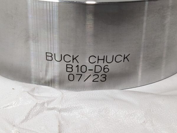 Buck Chuck Adapter Back Plate for 10" Dia Self Centering Lathe Chuck D1-6 B10-D6
