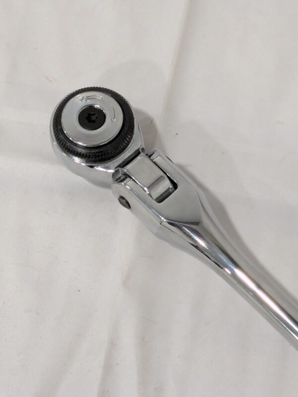 PROTO Quick-Release Ratchet: 3/8" Drive, Round Head 8-1/2" OAL J5257F
