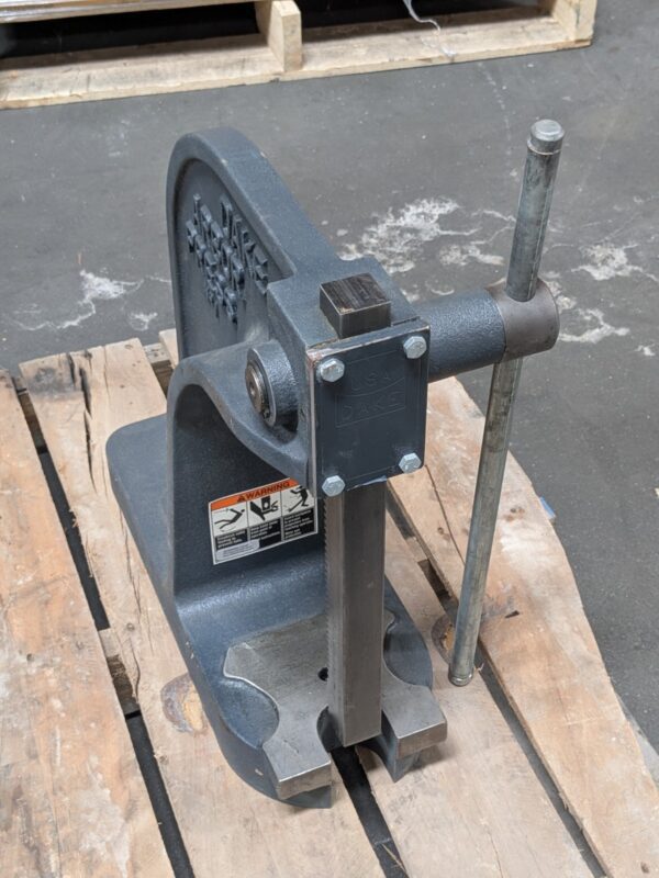 Dake Single Leverage Manual Arbor Press 3 Ton Max. Pressure 901006 Missing Parts