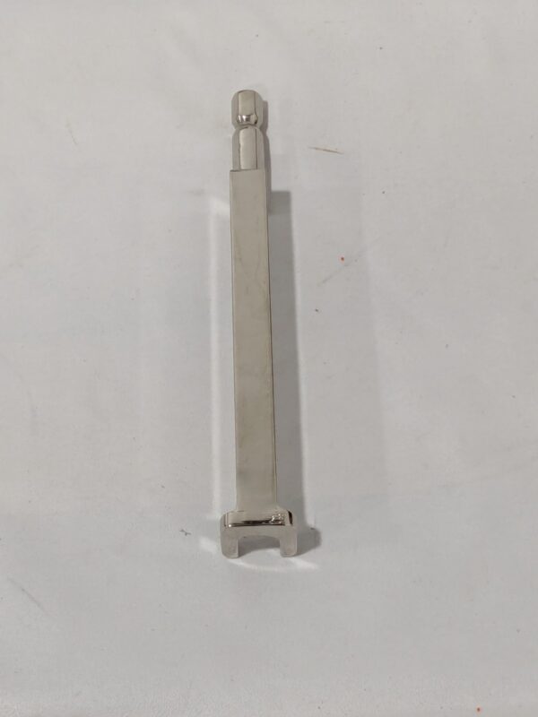 Mountz 5/16" Open End Crowfoot Spanner 1/4 Hex x 3" Lg 061628