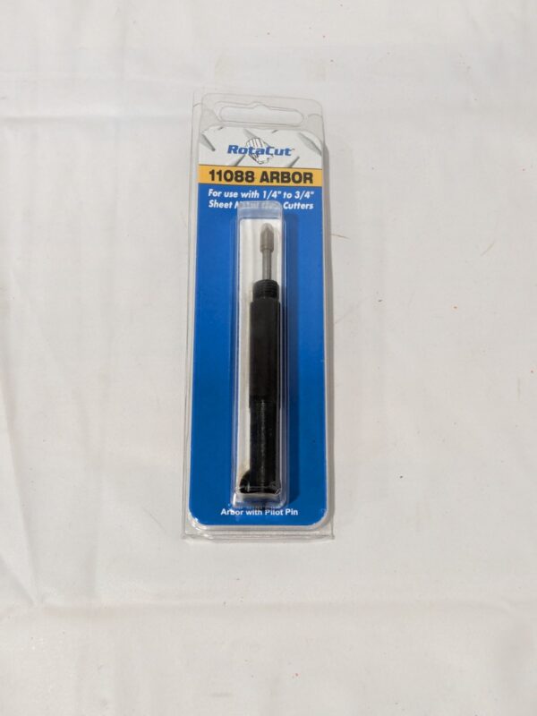 HOUGEN Hole Saw Arbor: Straight Shank, Pin Pilot 11088