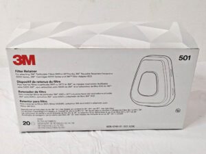 BOX OF 20 3M Filter Retainers 501 7100211073