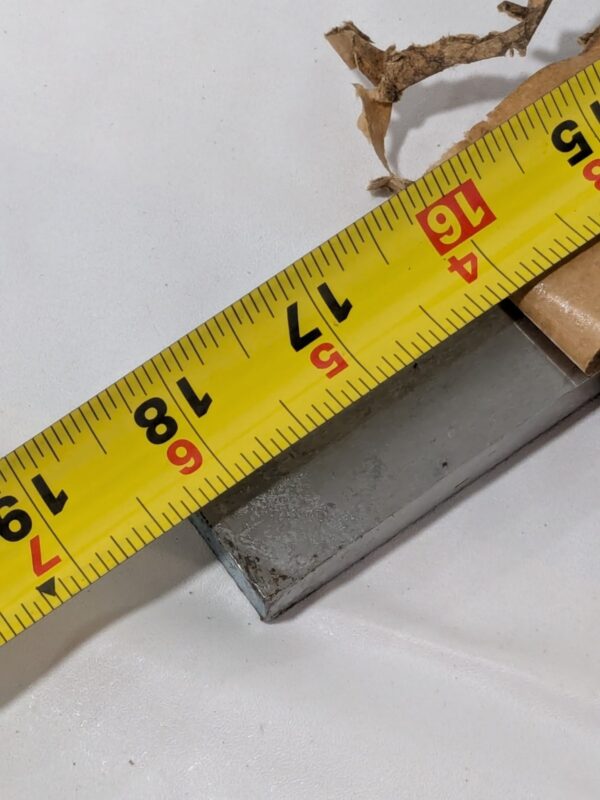 A2 Air-Hardening Flat Stock: 1/2" Thick, 1-1/2" W, 18" L 06332159