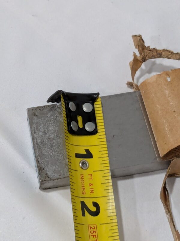 A2 Air-Hardening Flat Stock: 1/2" Thick, 1-1/2" W, 18" L 06332159