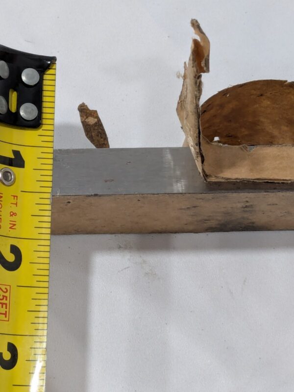 A2 Air-Hardening Flat Stock: 1/2" Thick, 1-1/2" W, 18" L 06332159
