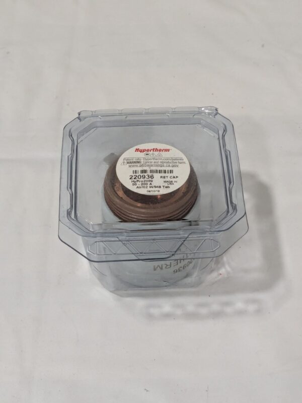 Hypertherm Shield Cap, Hypro2000 O2/Air Clockwise With IHS Tab 220936