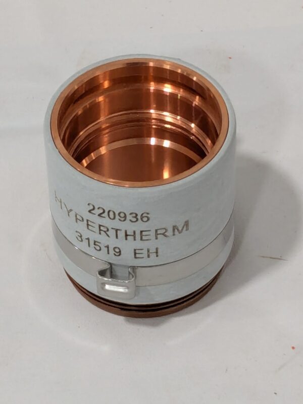 Hypertherm Shield Cap, Hypro2000 O2/Air Clockwise With IHS Tab 220936