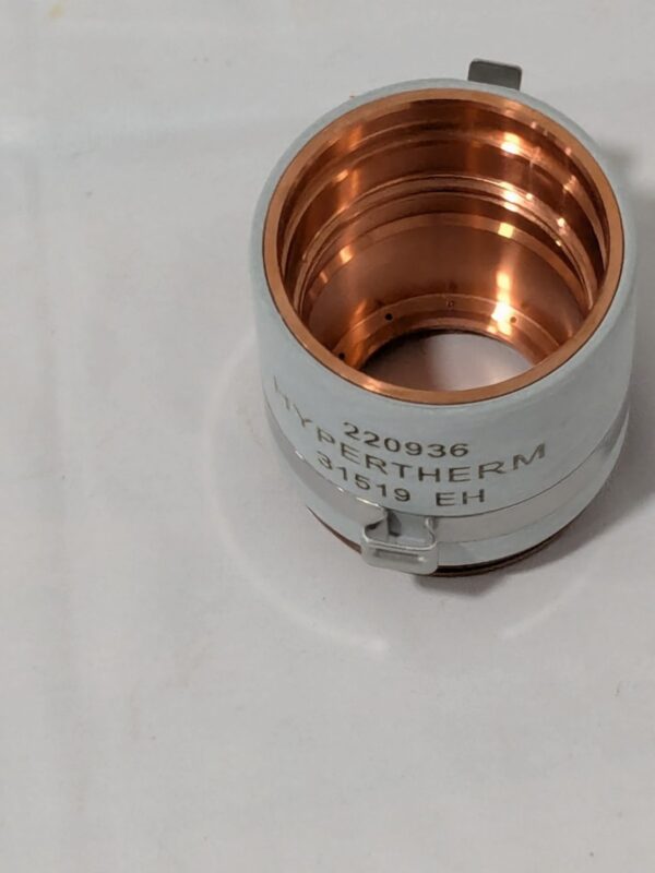 Hypertherm Shield Cap, Hypro2000 O2/Air Clockwise With IHS Tab 220936