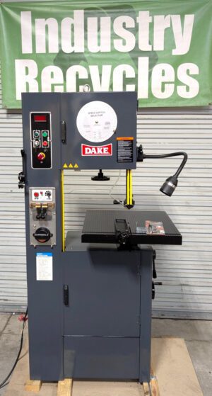 DAKE V-16 Vertical Bandsaw - 220/440V 3PH 2HP 987030 *Shipping Damage*