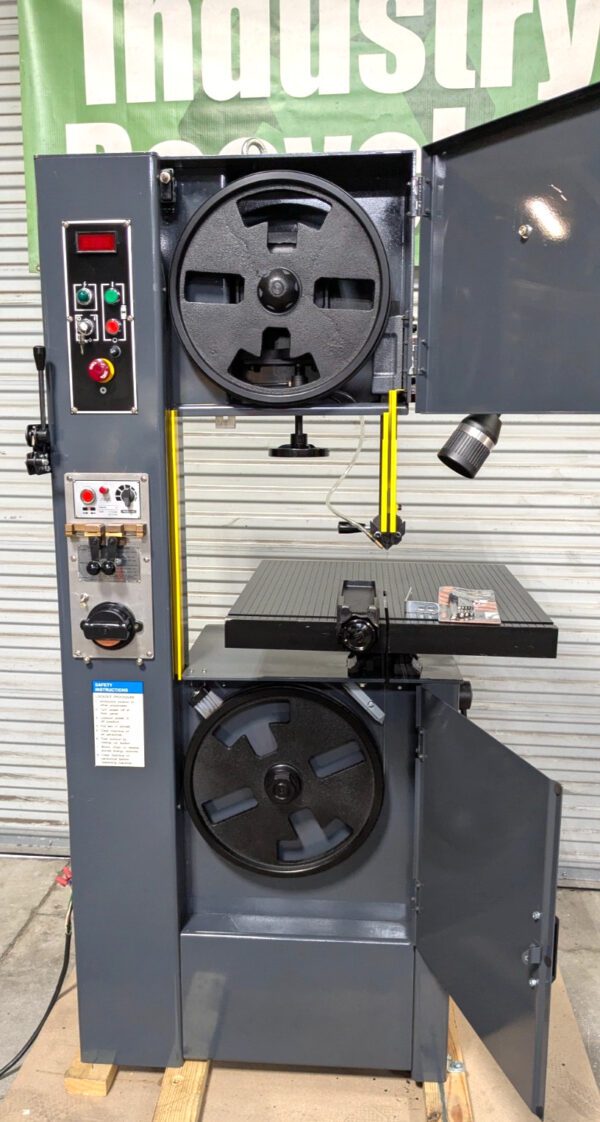 DAKE V-16 Vertical Bandsaw - 220/440V 3PH 2HP 987030 *Shipping Damage*