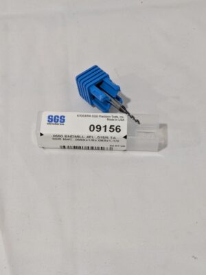 SGS Corner Radius End Mill: 0.0550" Dia, 0.0830" LOC 09156