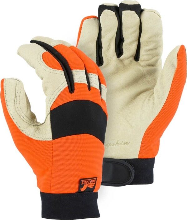 Majestic Winter Lined Mechanics Gloves with Pigskin Palm, Sz XL Qty 12 2152THV