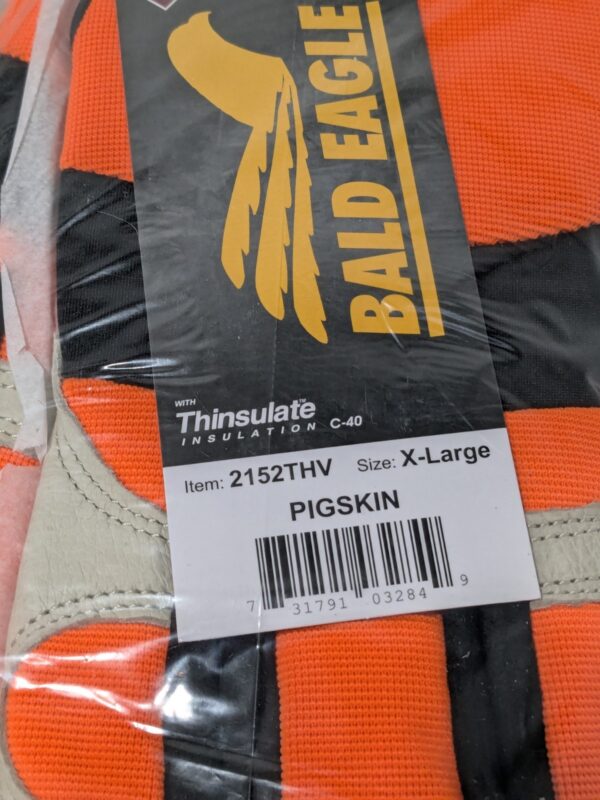 Majestic Winter Lined Mechanics Gloves with Pigskin Palm, Sz XL Qty 12 2152THV