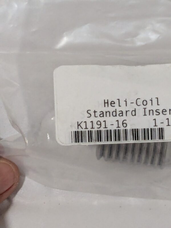 HELI-COIL Free-Running Insert: 1-14, 1.5000" OAL K1191-16