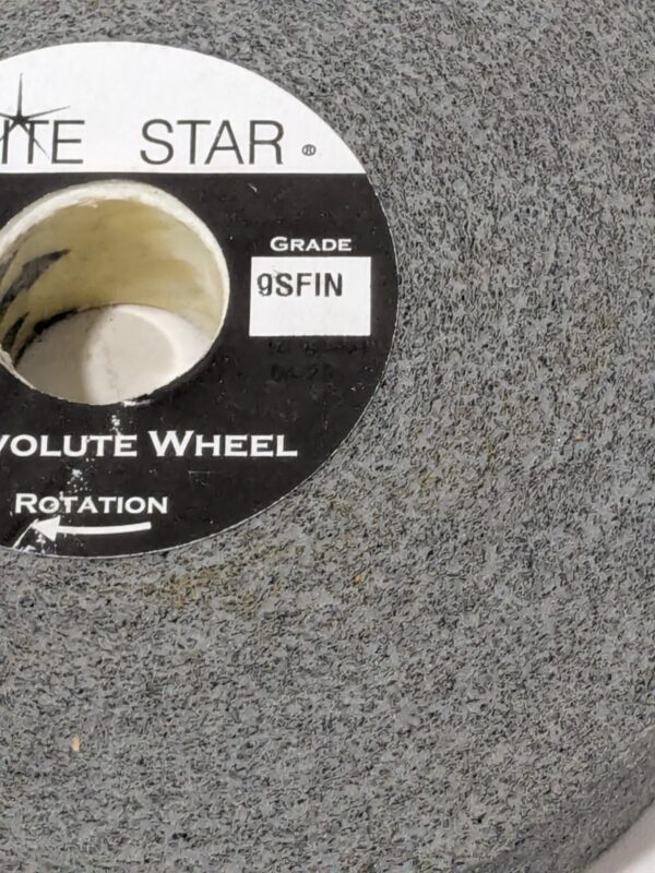 Brite Star Convolute Wheel 6" Dia, 1" Face Width, 1" Hole 4,500 RPM, Grade 9SFIN