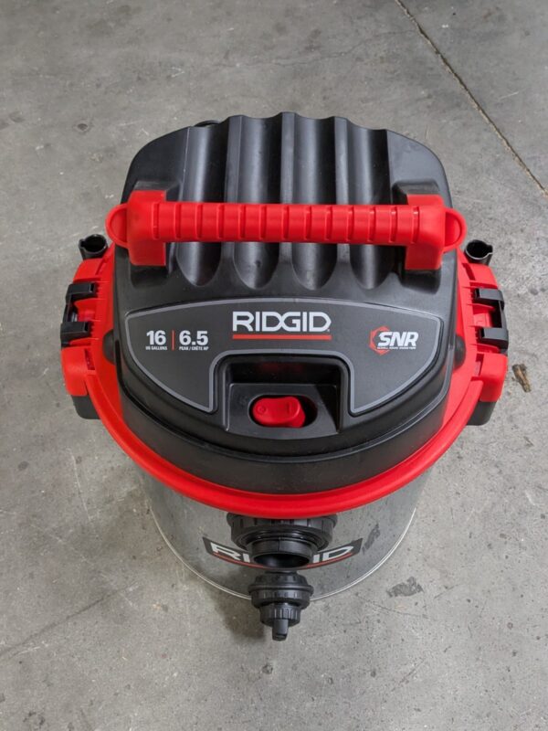 Ridgid Portable Electric Wet / Dry Vacuum 16 Gal Stainless Steel Tank 120v 50353