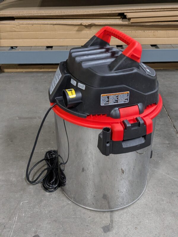 Ridgid Portable Electric Wet / Dry Vacuum 16 Gal Stainless Steel Tank 120v 50353