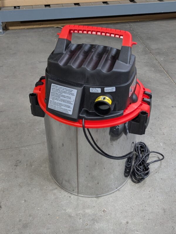 Ridgid Portable Electric Wet / Dry Vacuum 16 Gal Stainless Steel Tank 120v 50353