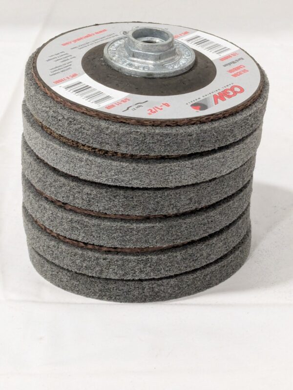 CGW Grinder Wheel 4-1/2 x 5/8-11 Silicon Carbide Hard-Medium Qty 6 72085