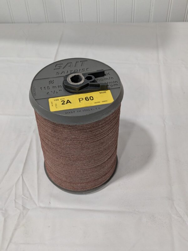 Sait Fiber Disc 4-1/2" Diam, 13,300 RPM, Class 2A Qty 100 50031