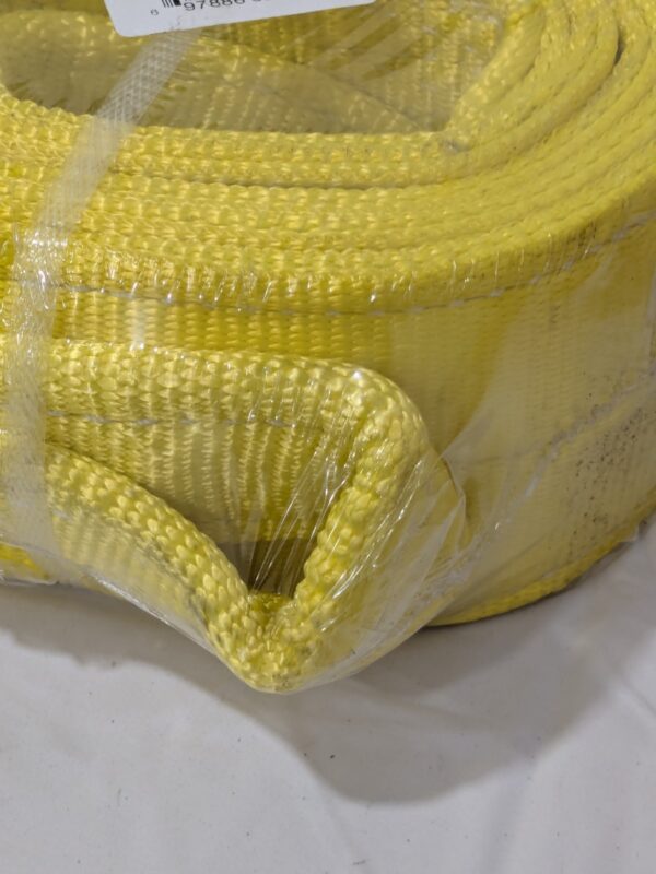 Lift-All Web Sling, Flat Eye And Eye, 9 Ft L, 4 In W, Nylon EE2804NFX9
