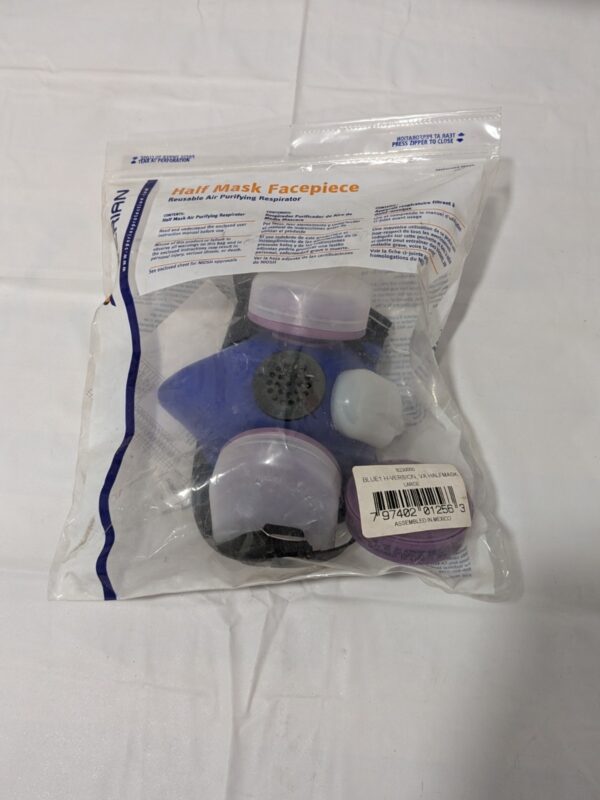 Sperian Half Facepiece Blue 1H - Size Large B230050