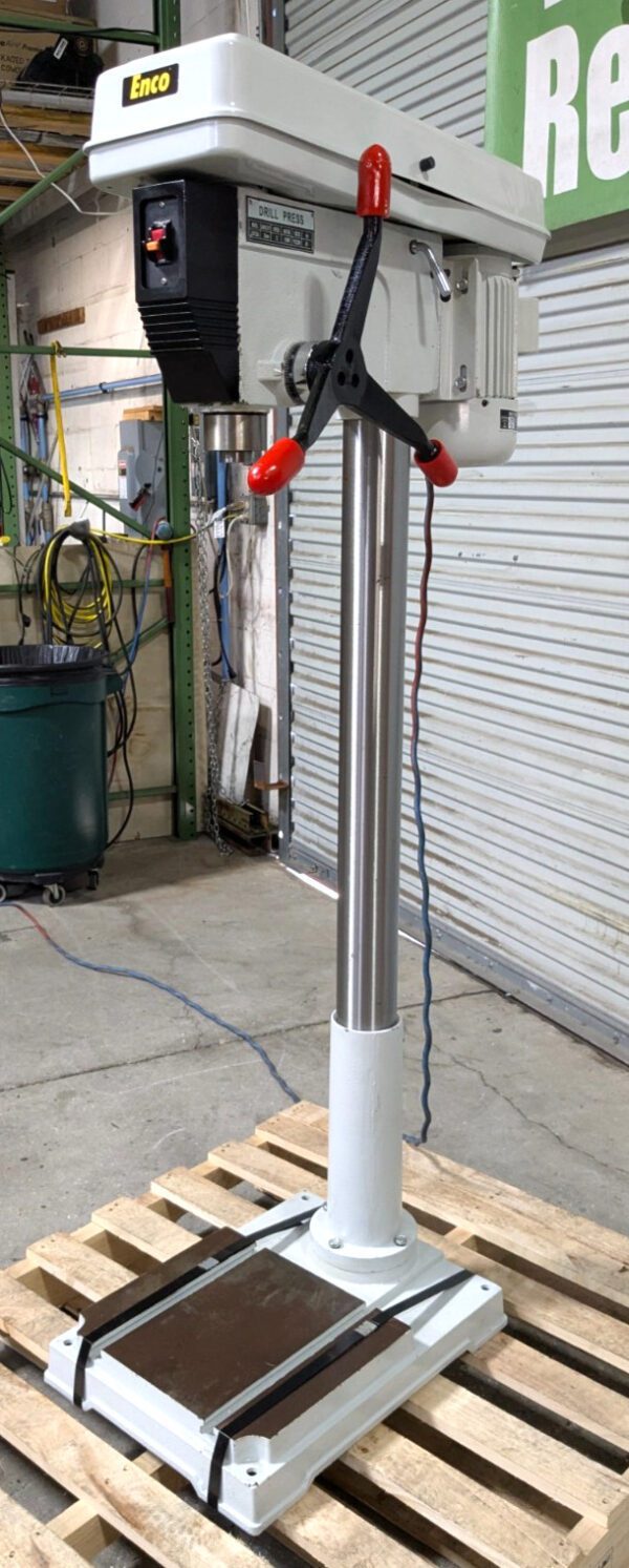 Enco Drill Press 20" 115V 1.5HP 12 Speed ZJ5132A *Incomplete Scratch & Dent*