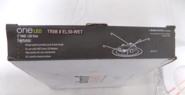 dmf Light 5" Light Trim EL50 Wet