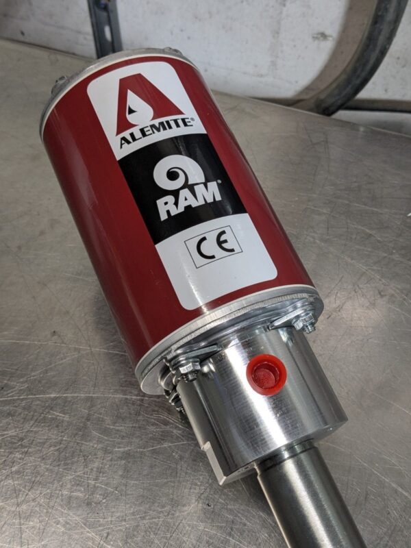 Alemite Ram Air Motor Grease Pump and Cover Assembly for 35 lb. Drums 9911-H1