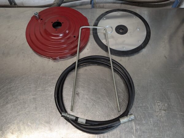 Alemite Ram Air Motor Grease Pump and Cover Assembly for 35 lb. Drums 9911-H1