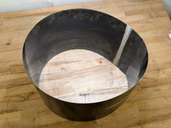 1095 Blue Tempered Spring Steel Coil 8 Ft. L x 12-3/8 In. W x 0.015 In. Thick