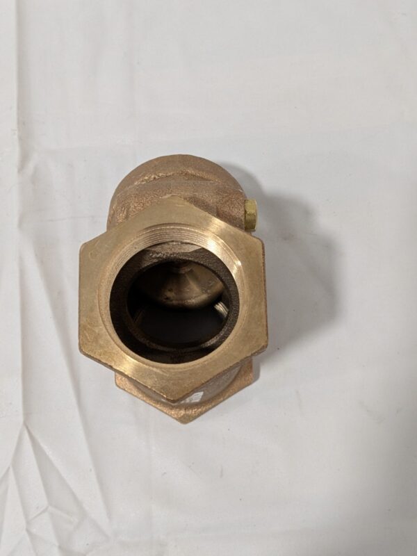 NIBCO Check Valve: 1-1/2" Pipe Y-Pattern, FNPT x FNPT, 200 WOG NL7300C