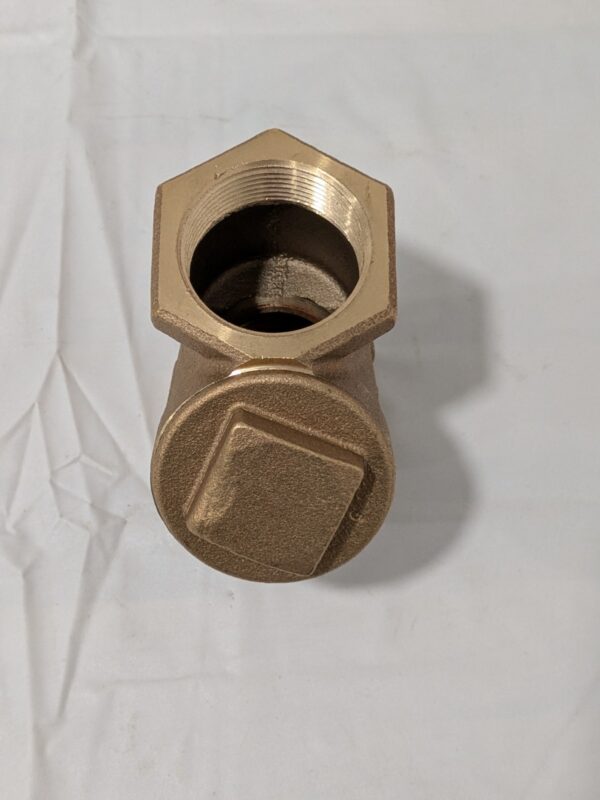 NIBCO Check Valve: 1-1/2" Pipe Y-Pattern, FNPT x FNPT, 200 WOG NL7300C